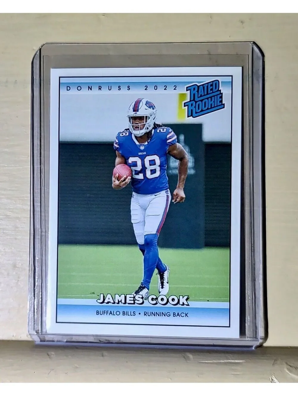 James Cook 2022 NFL Panini #22 Rated Rookie Retro Football Card 1/4094